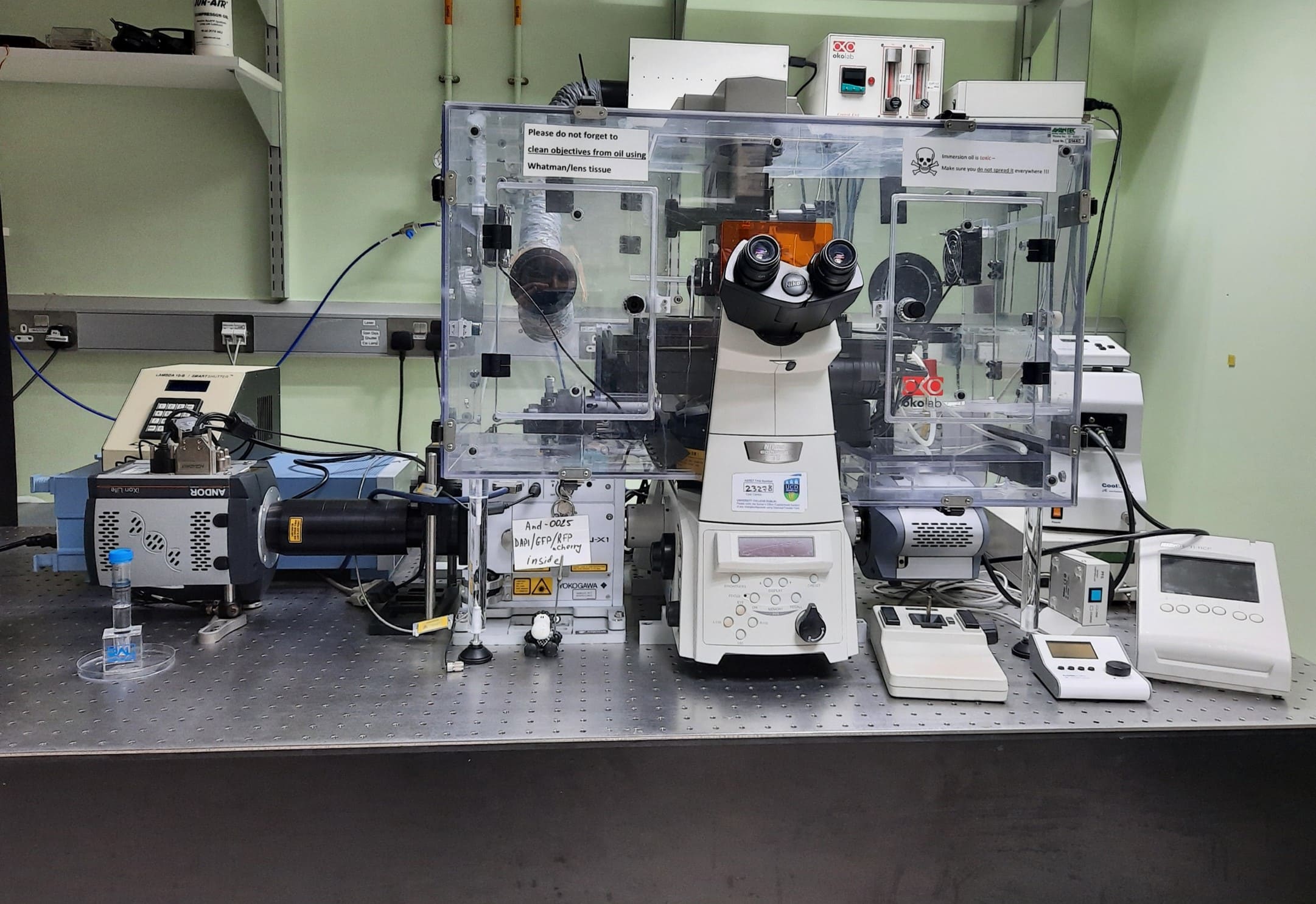 Spinning disk confocal microscope